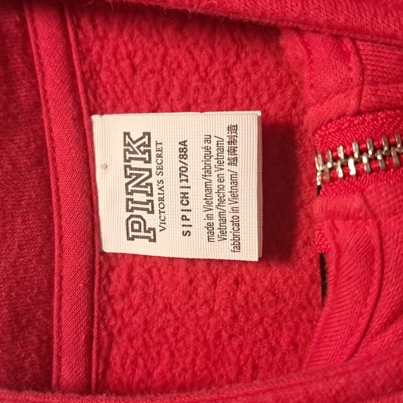 PINK Bling Zip Fleece - Picture 4 of 4